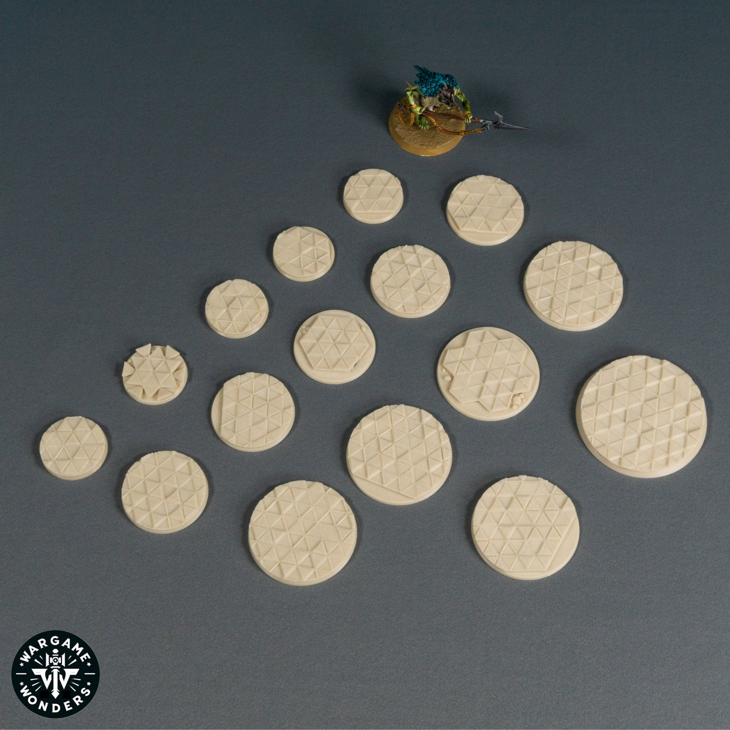 Trihex Miniatur Bases Set