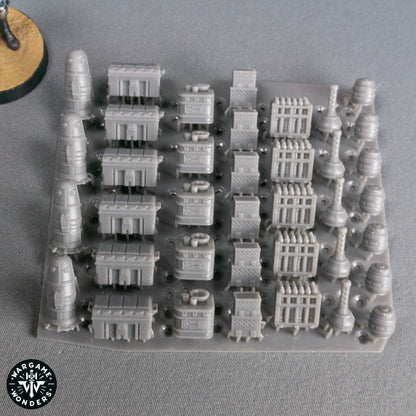 Galactic Frontier Basing Scatter