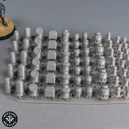 Galactic Frontier Basing Scatter