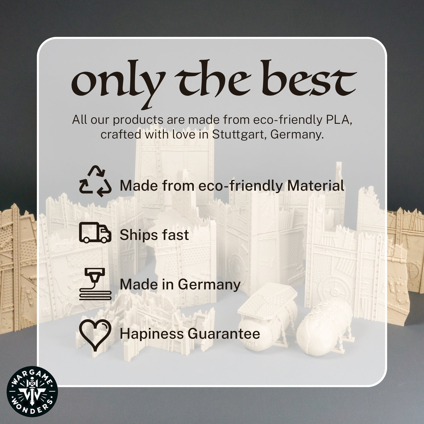 Ork Ruin Tournament Terrain Set