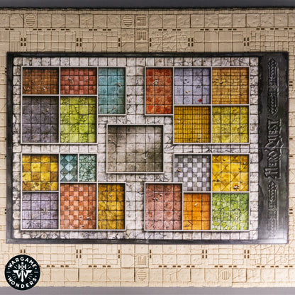 Modular Dungeon Board (HeroQuest Compatible)