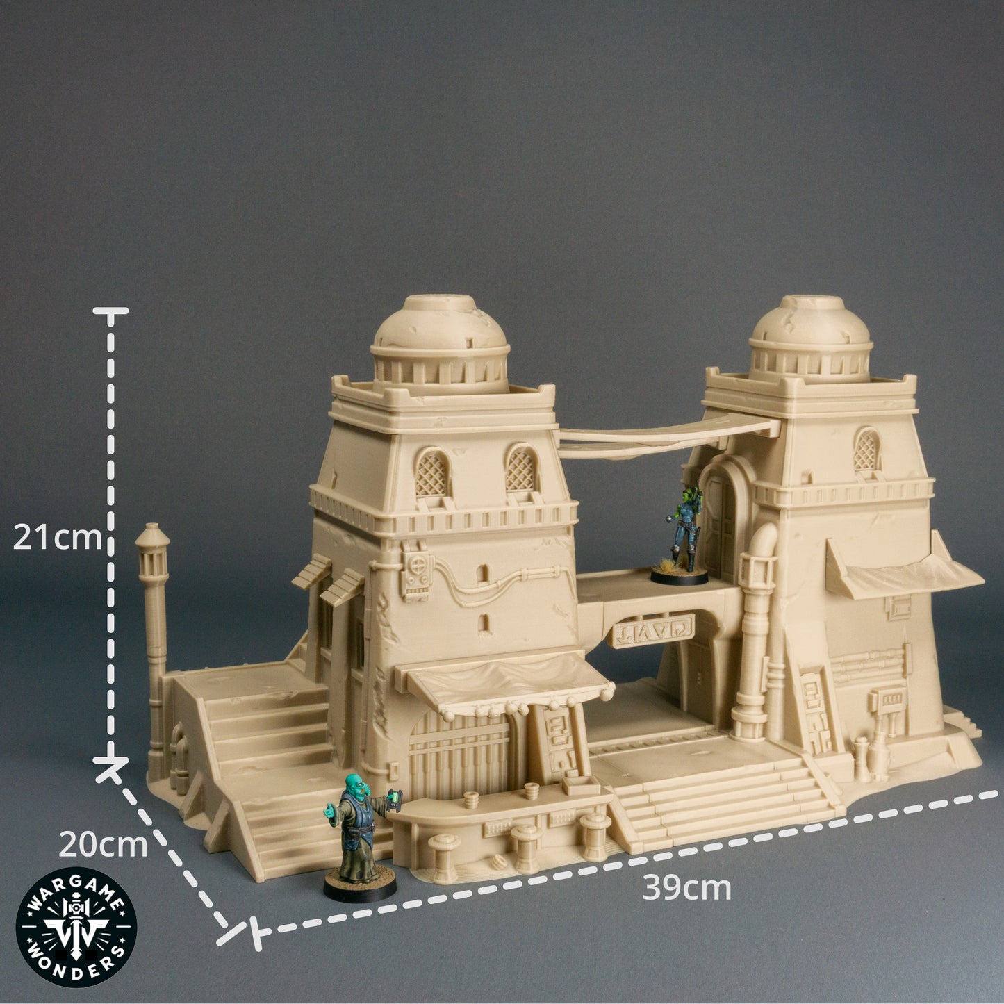 Desert Twin Towers - Streets of Yar'kassy