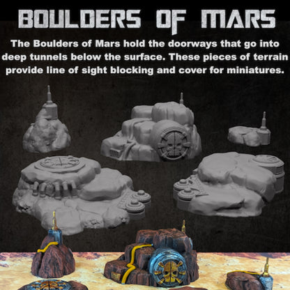 Rocks Set – Battlefield Mars