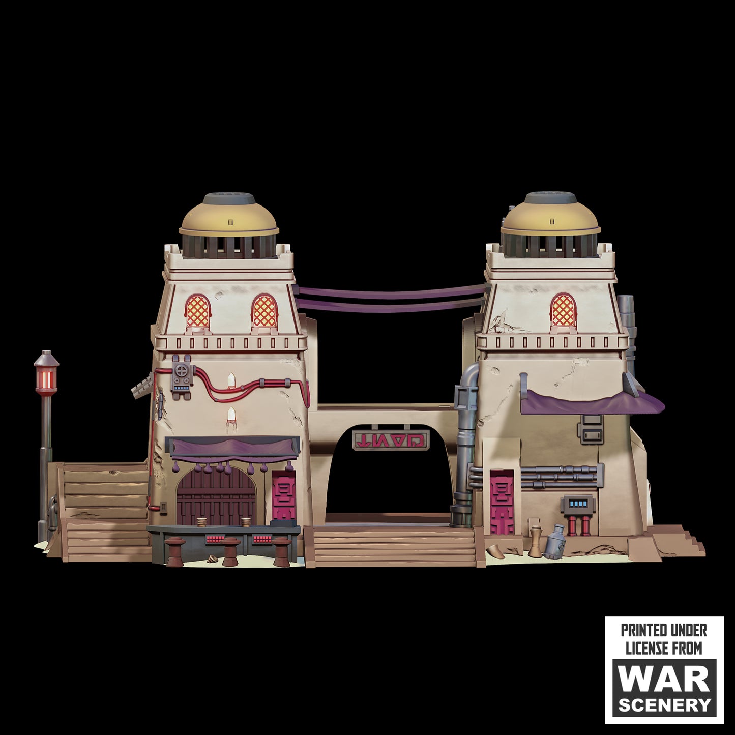 Desert Twin Towers - Streets of Yar'kassy