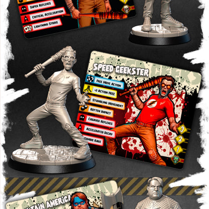 Speed Geekster – The Walking Nerds