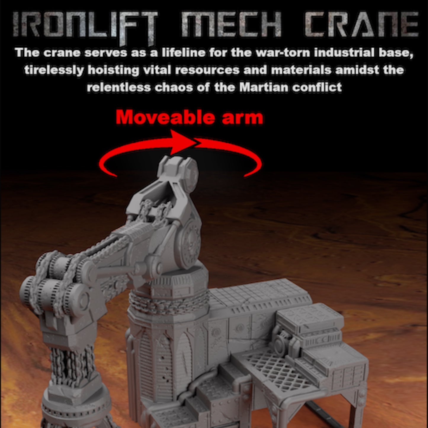 Ironlift Mech Crane – Battlefield Mars